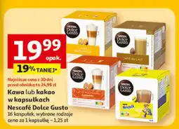 Auchan Kawa lub kakao w kapsułkach oferta