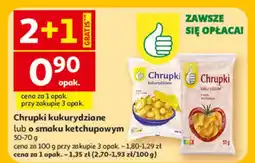 Auchan Chrupki kukurydziane lub o smaku ketchupowym oferta