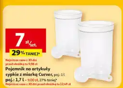 Auchan Pojemnik na artykuły sypkie z miarką oferta