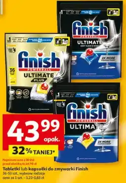 Auchan Tabletki lub kapsułki do zmywarki oferta