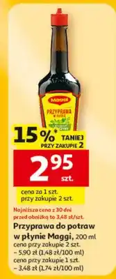 Auchan Przyprawa do potraw w płynie oferta