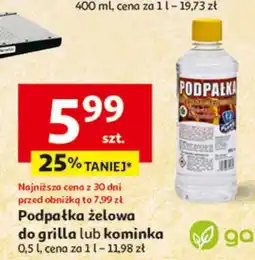 Auchan Podpałka żelowa do grilla lub kominka oferta