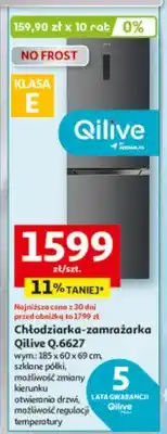 Auchan Chłodziarka-zamrażarka Q.6627 oferta
