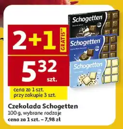 Auchan Czekolada wybrane rodzaje oferta