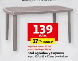 Auchan Stół ogrodowy To ta! oferta
