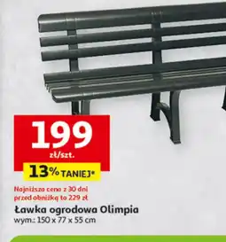 Auchan Ławka ogrodowa To ta! oferta