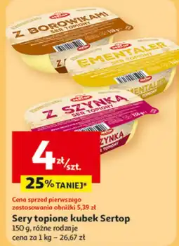 Auchan Ser topiony Sertop oferta