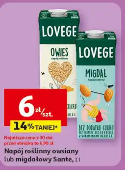 Auchan Napój owsiany Lovege oferta