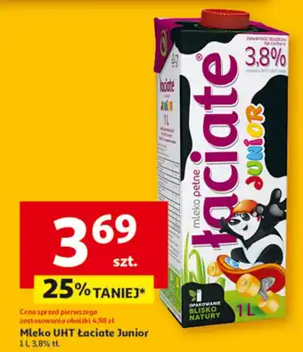 Auchan Mleko Łaciate oferta