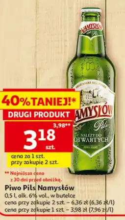 Auchan Piwo Namysłów oferta