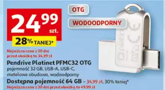 Auchan Pendrive Platinet oferta