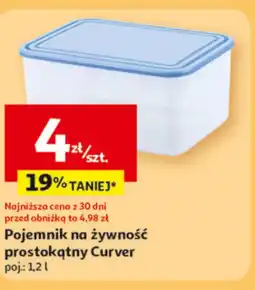 Auchan Pojemniki na żywność Curver oferta