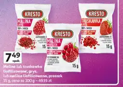 Auchan Owoce liofilizowane Kresto oferta