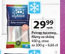 Auchan Pstrąg tęczowy Myfood oferta