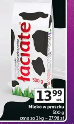 Auchan Mleko w proszku Łaciate oferta