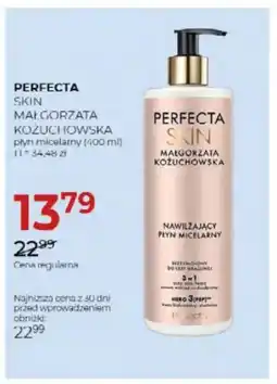 Jawa Drogerie Perfecta sin małgorzata kożuchowska płyn micelarny oferta