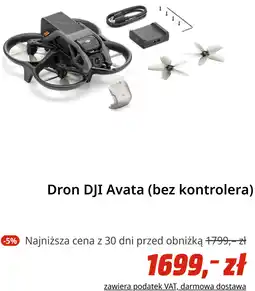 Media Markt Dron DJI Avata (bez kontrolera) oferta