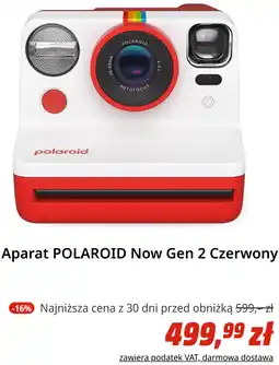 Media Markt Aparat POLAROID Now Gen 2 Czerwony oferta