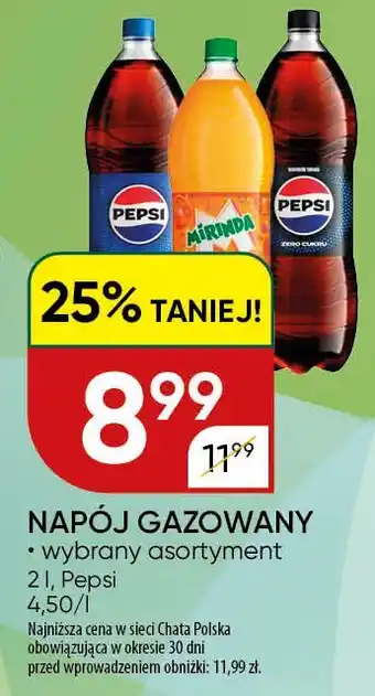 Chata Polska Pepsi oferta