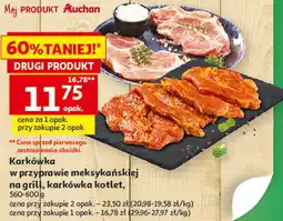 Auchan Karkówka w przyprawie meksykańskiej oferta