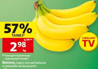 Auchan Banany, luzem oferta
