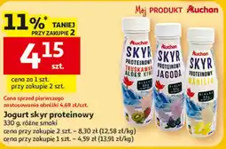 Auchan Jogurt skyr proteinowy Auchan oferta