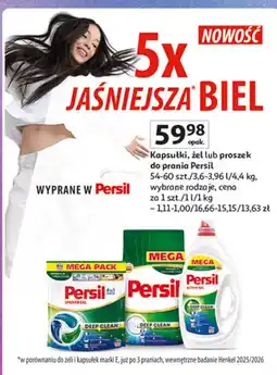 Auchan Kapsułki, żel lub proszek do prania Persil oferta
