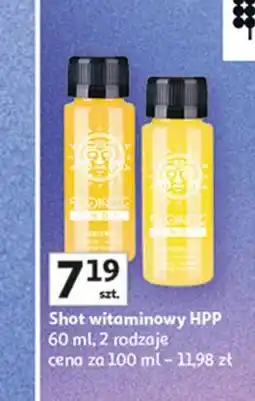 Auchan Shot witaminowy HPP Słońce oferta