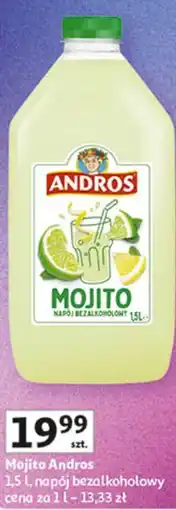 Auchan Mojito Andros napój bezalkoholowy oferta