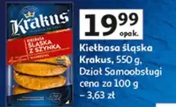 Auchan Kiełbasa śląska Krakus oferta