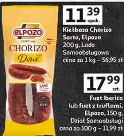 Auchan Kiełbasa Chorizo Sarta, Elpozo oferta