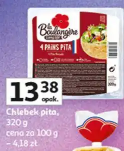 Auchan Chlebek pita, La Boulangère oferta
