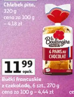 Auchan Bułki francuskie z czekoladą oferta