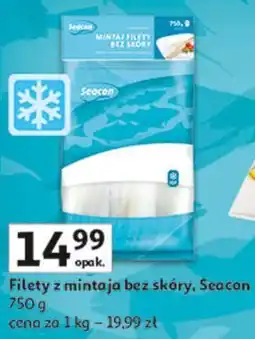 Auchan Filety z mintaja bez skóry, Seacon oferta
