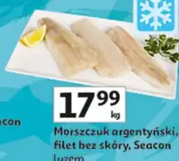 Auchan Morszczuk argentyński, filet bez skóry, Seacon luzem oferta