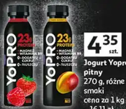 Auchan Jogurt Yopro pitny 270 g, różne smaki oferta