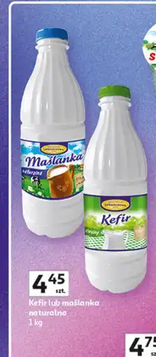 Auchan Kefir lub maślanka naturalna oferta