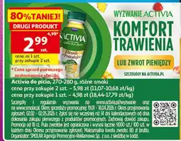 Auchan Activia do picia, 270-280 g, różne smaki oferta