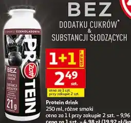 Auchan Protein drink 250 ml, różne smaki oferta