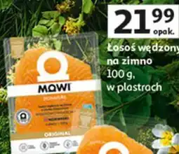 Auchan Łosoś wędzony na zimno 100 g, w plastrach Mowi oferta