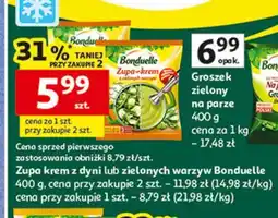Auchan Zupa krem z dyni lub zielonych warzyw Bonduelle oferta
