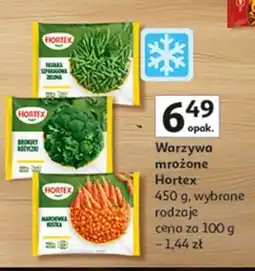 Auchan Warzywa mrożone Hortex oferta