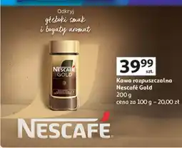 Auchan Kawa rozpuszczalna Nescafé Gold oferta