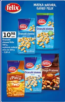 Auchan Orzeszki ziemne Felix 380 g oferta
