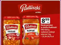 Auchan Danie gotowe w słoiku Pudliszki oferta