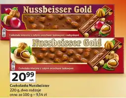 Auchan Czekolada Nussbeisser 220 g oferta