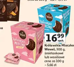Auchan Królewskie Mleczko Wawel oferta