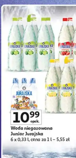 Auchan Woda niegazowana Junior Jurajska oferta