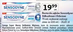 Auchan Pasta do zębów Sensodyne Odbudowa i Ochrona 75 ml oferta