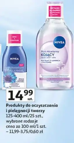 Auchan NIVEA Produkty do oczyszczania i pielęgnacji twarzy oferta